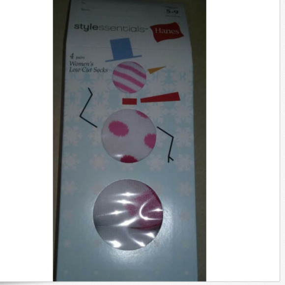 Hanes Accessories - 4-Pack Hanes Stylessentials Women's Low Cut Socks